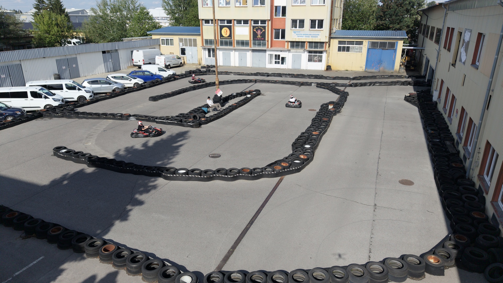 Nowy układ toru zewnętrznego w ICF Karting Rzeszów